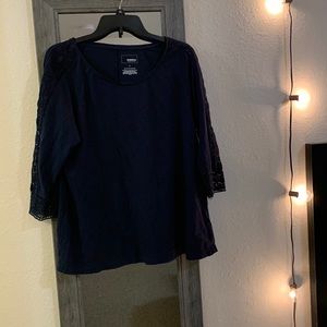 Sonoma | size large | navy blue long sleeve
